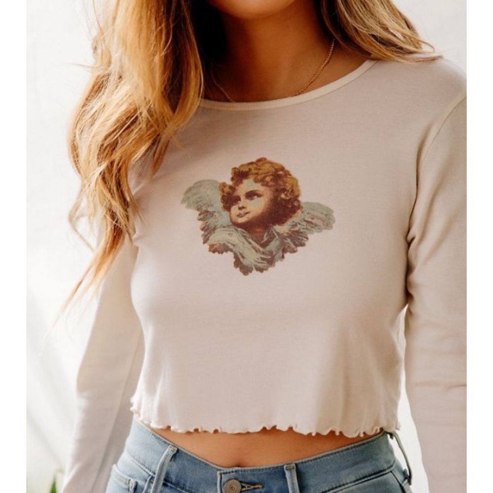 UO truly madly deeply Cherub tee